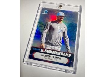 Wander Franco 2021 Bowman Chrome 2020 Summer Camp