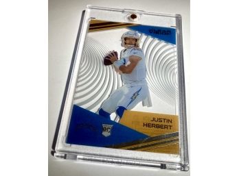 Justin Herbert RC 2020 Panini Chronicles 'Clear Vision' Rookie