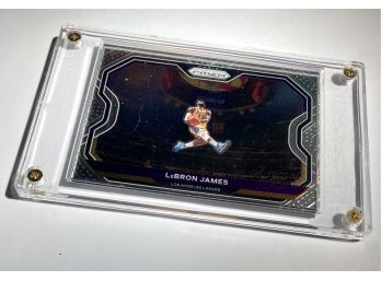 LeBron James 20-21 Panini Prizm Kobe Bryant Dunk Tribute Base Card #1