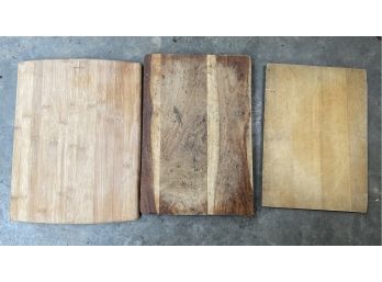 Three Cutting Boards