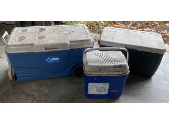 Three Coolers