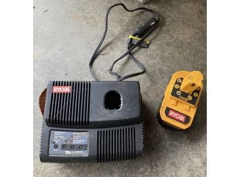 Ryobi Battery And Charger