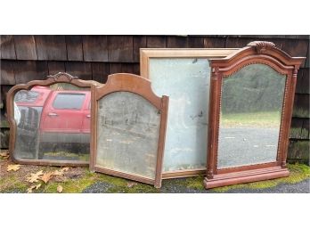 Four Vintage Mirrors