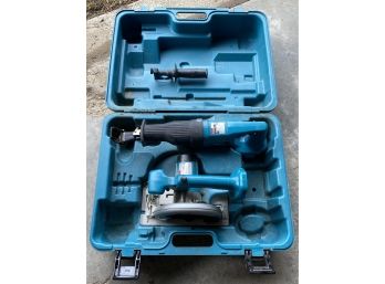 Makita Tool Box With Circular Saw And Recipro Saw