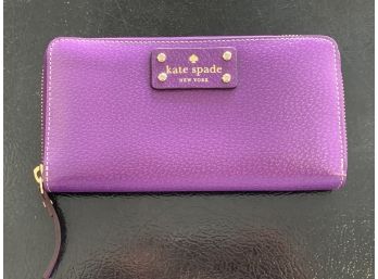 Kate Spade Purple Wallet