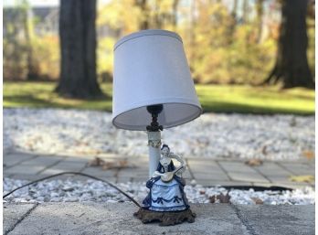 Victorian Porcelain Lamp