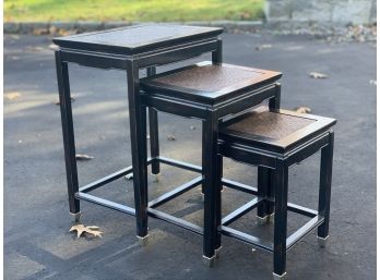 Nesting Tables- Set Of Three