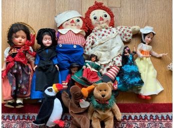 Collection Dolls, Stuffed Animals & More