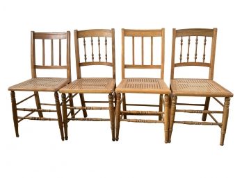 Set Of Caned Chairs