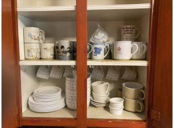 Collection Of Plates, Bowls & Cups