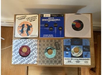 Large Collection Of Albums, 45s & Tapes