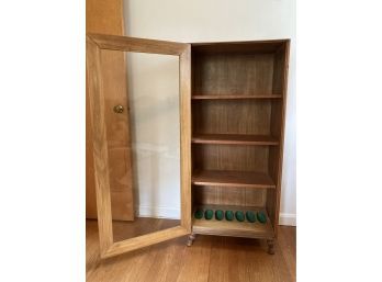 Vintage Gun Cabinet Converted To Book/Display Case