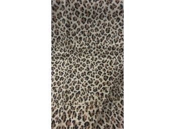 Leopard  Motif 90' Round Tablecloth