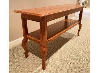 ETHAN ALLEN Solid Wood Beautiful SofaTable 58' X 18' X 28'h