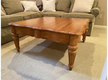 ETHAN ALLEN Legacy Collection Maple  Coffee Table - Made In USA 40' X 40' X 18'h