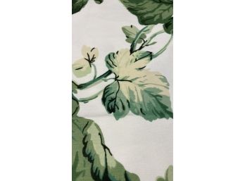 White, Greens & Soft Yellow Vine Table Square 54'