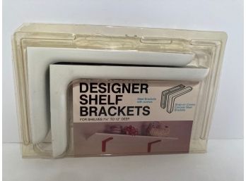 Pair Of Designer Shelf Brackets