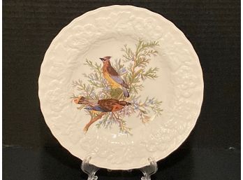 Alfred Meakin 'Birds Of America' Cedar Bird  Plate (8 1/4 Inches In Diameter) (dates From The 1940's)