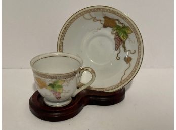 Vintage Occupied Japan Demitasse And Saucer