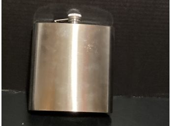 Vintage Silver Tone Flask