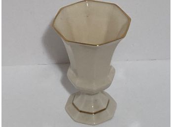 Vintage Ivory Colored Lenox Footed Diana Vase (5 1/2 Inches In Height)