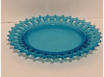 Vintage Blue Depression Era Dish