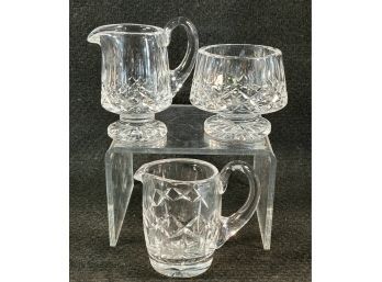 Waterford Cut Crystal Assortment - Featuring Markham & Giftware Pattern Sugar & Creamers