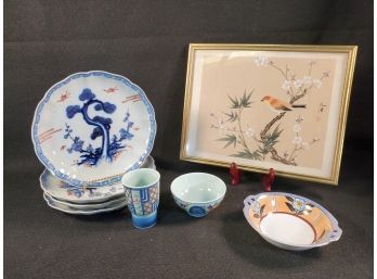 Vintage Chinese & Japanese Art & Dining Items