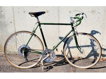 Vintage Schwinn Chicago Super Sport Green Men's Road Bike With Chrome Moly Frame