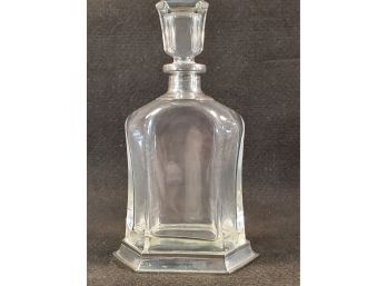 Elegant Vintage Arte Italica Pewter & Glass Decanter Hand Made In Italy