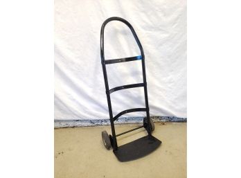 Small Snyder Garbage Can Or Barrel Metal Hand Truck Dolly