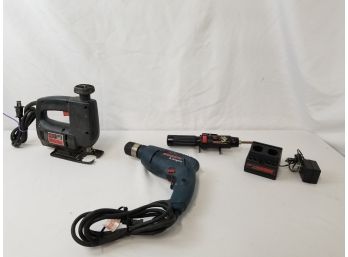 Skil Jigsaw & Bosch Power Drill Tools And Cordless Screwdriver