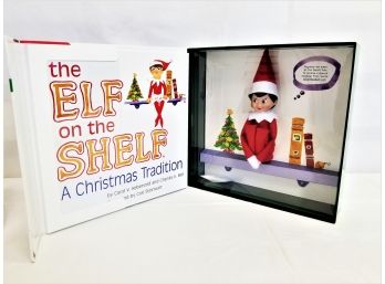 Elf On A Shelf A Christmas Tradition Keepsake Box Set Blue Eyed Girl