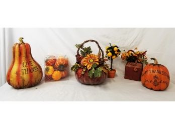 Thanksgiving Home Decor Decorations