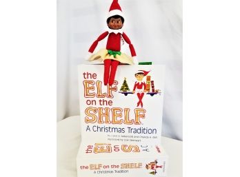 The Elf On The Shelf Keepsake Box Set  (brown Eye, Dark Tone Girl)