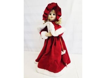 Vintage Telco Motion-ette 24' Animated Victorian Christmas Caroler