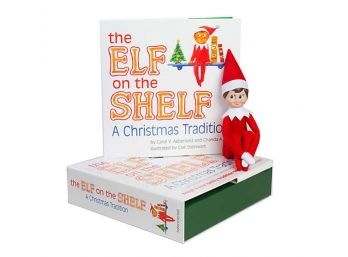 The Elf On The Shelf  A Christmas Tradition Book Set Little Boy Elf