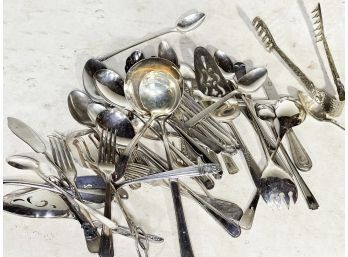 Vintage Silverplate And Stainless