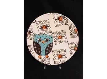 Groovy Owl Charger Plate By Mesa