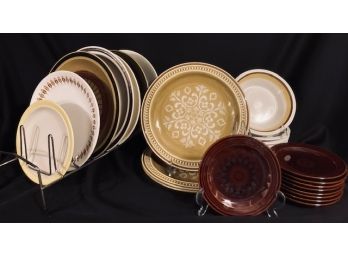 Collection Of Assorted Mid-Century Modern Stoneware