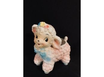 Adorable Vintage MCM Little Lamb Planter