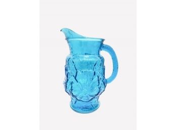 Vintage Teal Drink Pitcher