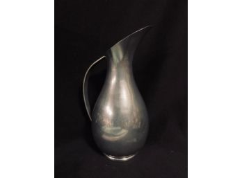 Vintage Mid Century Pewter Pitcher By Rio - Made In Holland