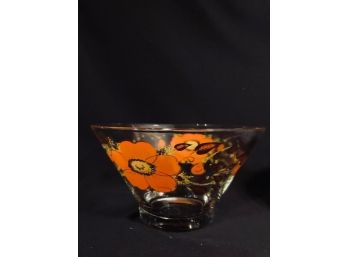 Awesome Vintage Floral Serving Bowl