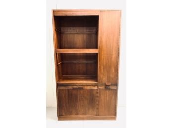 Vintage Large Mid-Century Modern Wall Unit