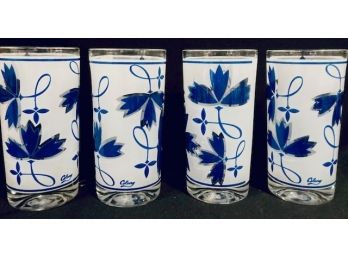 Vintage Colony Glass Tumblers (4ct)