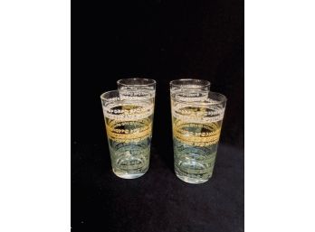 Vintage Mid-Century Juice Glasses (4ct)