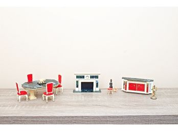 Doll House Dining Room Furniture -12 Pieces