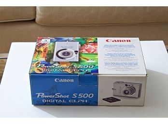 Cannon Power Shot S500 Camera