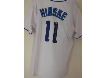 Signed Toronto Blue Jays Eric Hinske Baseball Jersey With COA